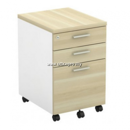 Mobile Pedestal 2 Drawer 1 Filing (2D1F) Klang IPB-YMP 3