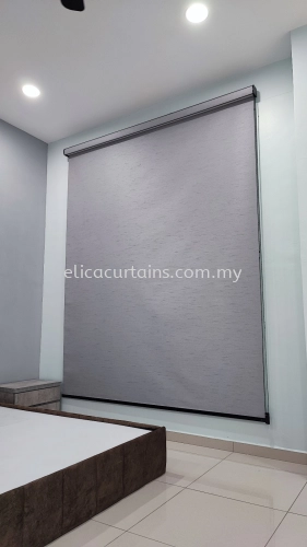 roller blind, Blinds, dim out, blackout, privacy, pelmet box, kitchen, foyer, bedroom 