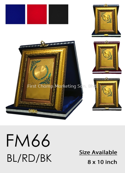 FM66 Velvet Plaque Plaque Penang, Malaysia, Butterworth Supplier, Suppliers, Supply, Supplies | FIRST CHAMP MARKETING SDN BHD