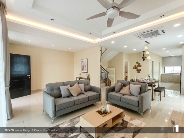  Double Storey Terrace House @ Bandar Penawar  *Project Showcase Johor Bahru, JB, Kulai, Johor. Service, Design, Renovation | Eleven Interior Design & Renovation Sdn Bhd