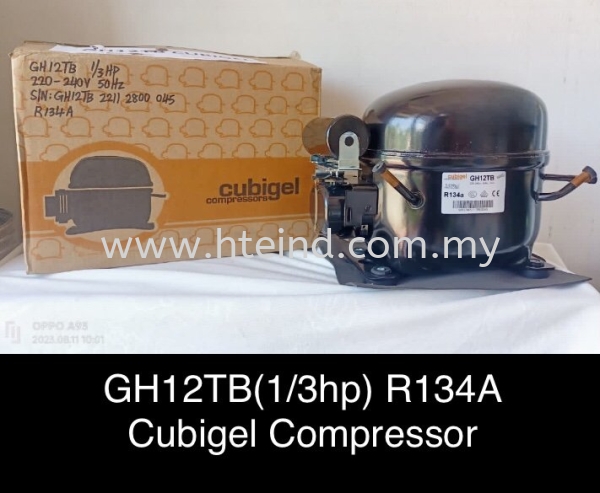 Cubigel GH12TB Compressor Pahang, Malaysia, Kuantan Supplier, Suppliers, Supply, Supplies | HTE Industrial Supplies (M) Sdn Bhd