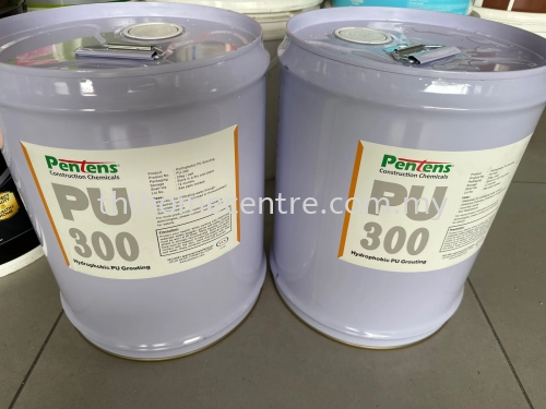 Pentens PU300 Hydrophobic PU Grouting/ Injection Waterproofing 