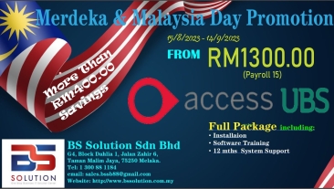 Merdeka & Malaysia Day Promotion - Access UBS