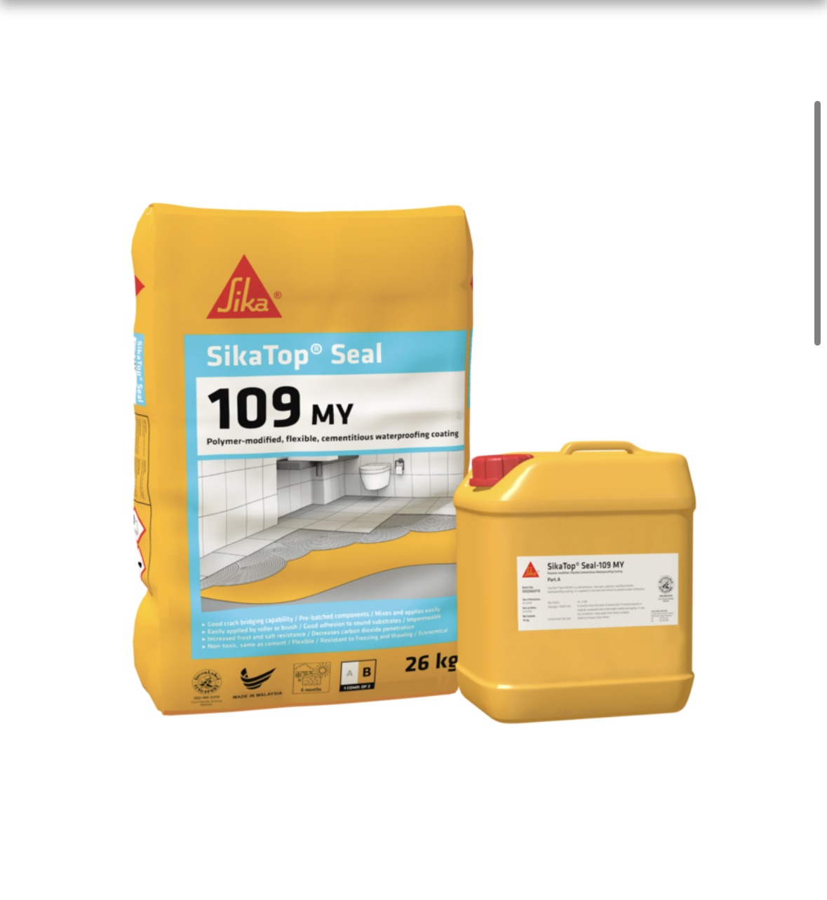 Sika Top Seal 109 Waterproofing A+B 36kg