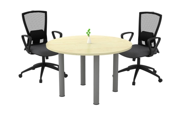 Round discussion table AIM120TR Office furniture Meeting Table Discussion table Malaysia, Selangor, Kuala Lumpur (KL), Seri Kembangan Supplier, Suppliers, Supply, Supplies | Aimsure Sdn Bhd