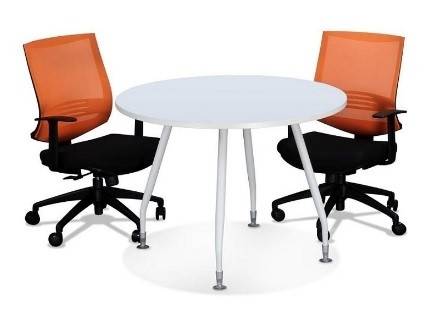 Round discussion table with inula leg Office furniture Meeting Table Discussion table Malaysia, Selangor, Kuala Lumpur (KL), Seri Kembangan Supplier, Suppliers, Supply, Supplies | Aimsure Sdn Bhd