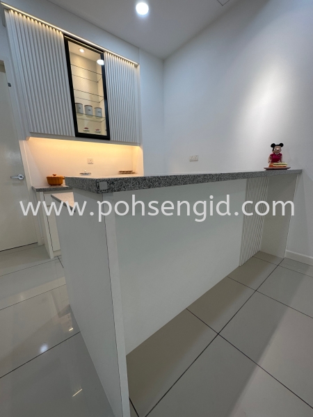 Solidply Kitchen Cabinet #BANDAR 16 SIERRA  #PUCHONG  #SELANGOR Kitchen Seremban, Negeri Sembilan (NS), Malaysia Renovation, Service, Interior Design, Supplier, Supply | Poh Seng Furniture & Interior Design