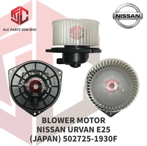 BLOWER MOTOR NISSAN URVAN E25 W/WHEEL (JAPAN) 502725-1930F