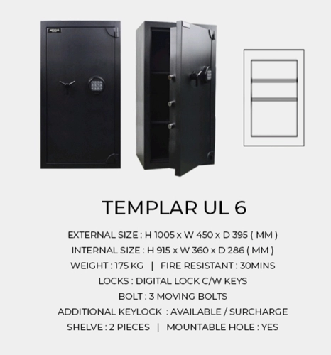 safety box UL6 (175kg)