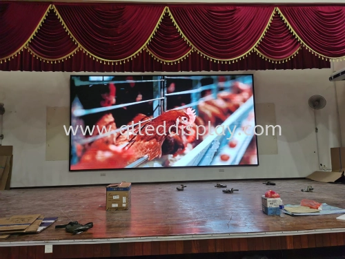 W6.4M x H3.2M P4 Indoor LED Display Board (Full Colour)