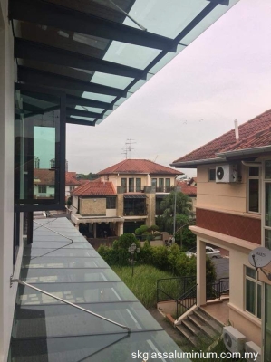Glass Roof & Awning Sample - Setia Alam