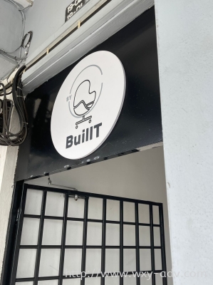 Buillt PVC signboard