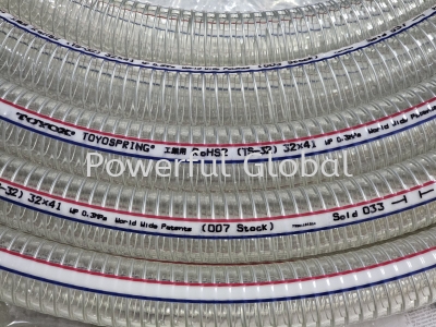 TOYOX Clear PVC Spring Hose TS-32 (32x41)