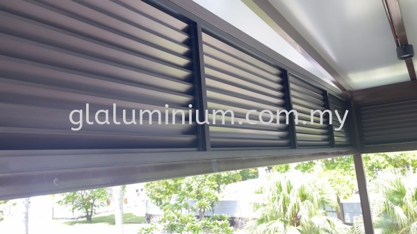 Aluminium Fix Louvres @Jalan Putra lndah 9 /31, Putra Heights, Subang Jaya  Aluminium Louver Door Selangor, Malaysia, Kuala Lumpur (KL), Cheras Supplier, Installation, Supply, Supplies | GL GLASS & ALUMINIUM TRADING