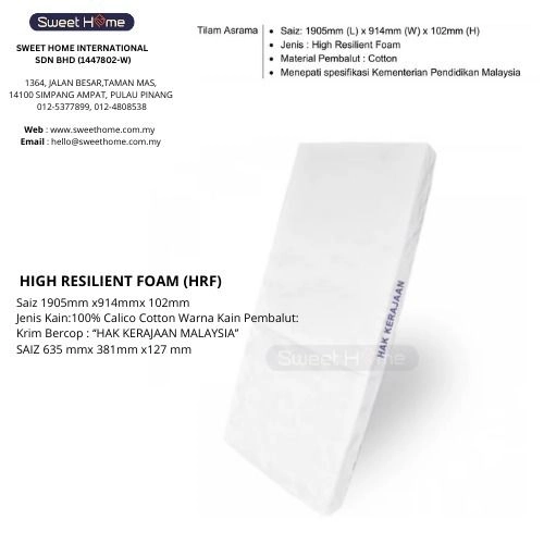 What Is High Resilience Foam ? Best High Resilient Foam Mattress In Malaysia