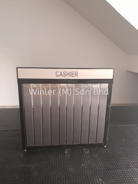 Stainless Steel Cashier Counter Stainless Steel Products Johor Bahru (JB), Malaysia, Masai Supplier, Suppliers, Supply, Supplies | Winler (M) Sdn Bhd