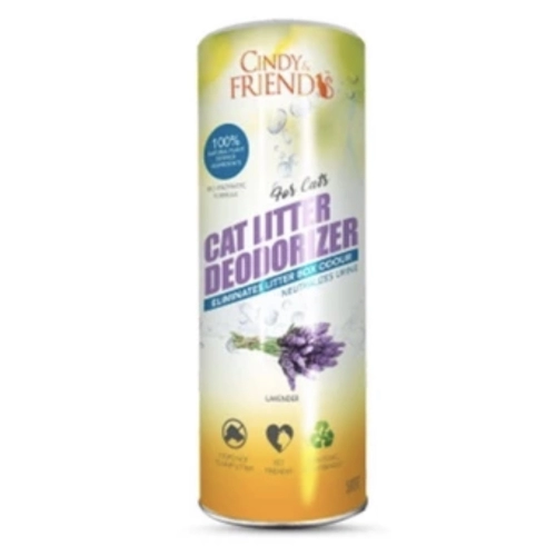 Cindy &  Friends Cat Litter Deodorizer Lavender 500g