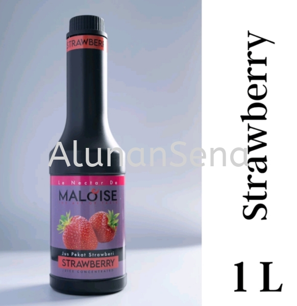 Strawberry Syrup  Maloise  Syrup Malaysia, Selangor, Kuala Lumpur (KL) Supply, Supplier, Supplies | Alunan Sena Sdn Bhd