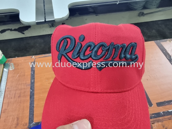 3D Texture Cap Embroidery - Floated  Embroidery Uniform, T-Shirt and Pillow Malaysia, Selangor, Kuala Lumpur (KL), Petaling Jaya (PJ) Supplier, Suppliers, Supply, Supplies | Duo Express