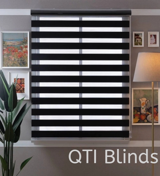 Zebra Blinds - Black Classic Zebra Blinds Malaysia, Selangor, Kuala Lumpur (KL), Puchong Supplier, Manufacturer, Supply, Supplies | QingTing Industrial Sdn Bhd