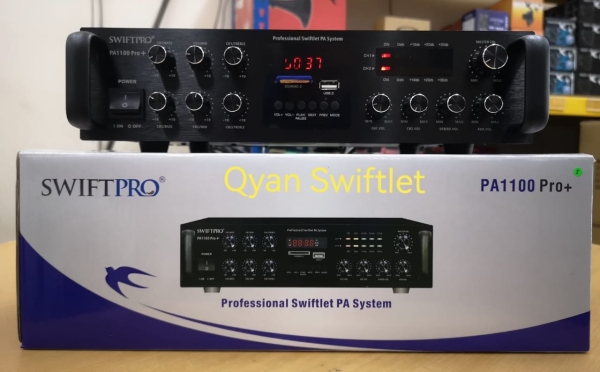 SWIFTPRO PA1100 Pro+ B.SWIFT HOUSE AMPLIFIER & ELECTRONIC EQUIPMENT Malaysia, Selangor, Kuala Lumpur (KL), Kuala Selangor Supplier, Suppliers, Supply, Supplies | QYAN SWIFTLET SDN BHD