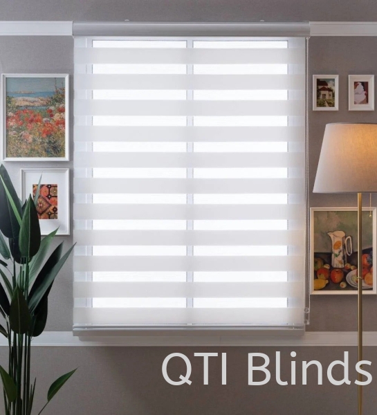 Zebra Blinds - White Classic Zebra Blinds Malaysia, Selangor, Kuala Lumpur (KL), Puchong Supplier, Manufacturer, Supply, Supplies | QingTing Industrial Sdn Bhd