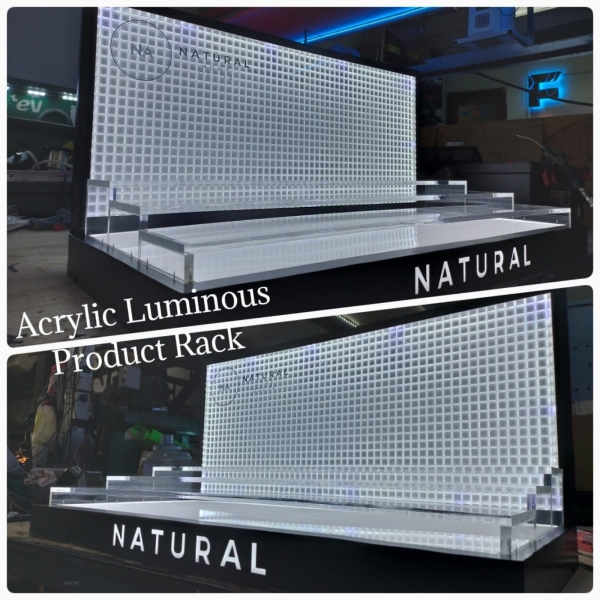 Acrylic Luminous Product Rack Others Selangor, Malaysia, Kuala Lumpur (KL), Subang Jaya Manufacturer, Maker, Supplier, Supply | Far Art Neon Advertising