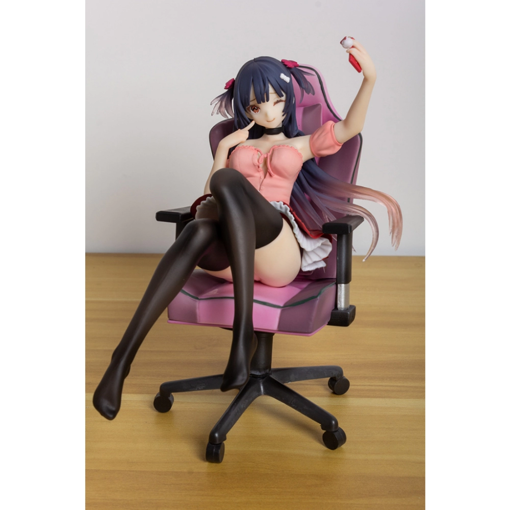 Otasa no hime Otaku Circle&#039;s Princess Gaming Chair Anime Model Figure