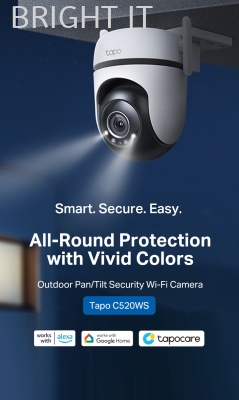 Tapo C520WS 4MP Outdoor PanTilt Wi-Fi Camera