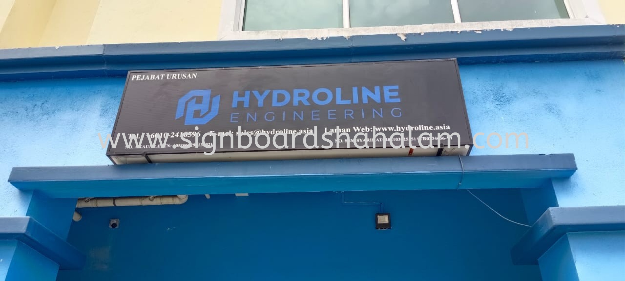 Hydrone Engineering - Lightbox Signage at KL