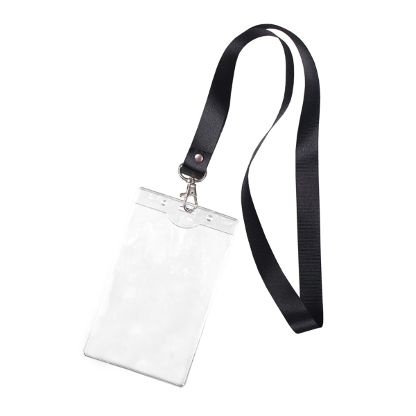 ID 1118 ID Card Holder with Lanyard Name Card Holder Malaysia, Melaka, Selangor, Kuala Lumpur (KL), Johor Bahru (JB), Singapore Supplier, Manufacturer, Wholesaler, Supply | ALLAN D'LIOUS MARKETING (MALAYSIA) SDN. BHD. 