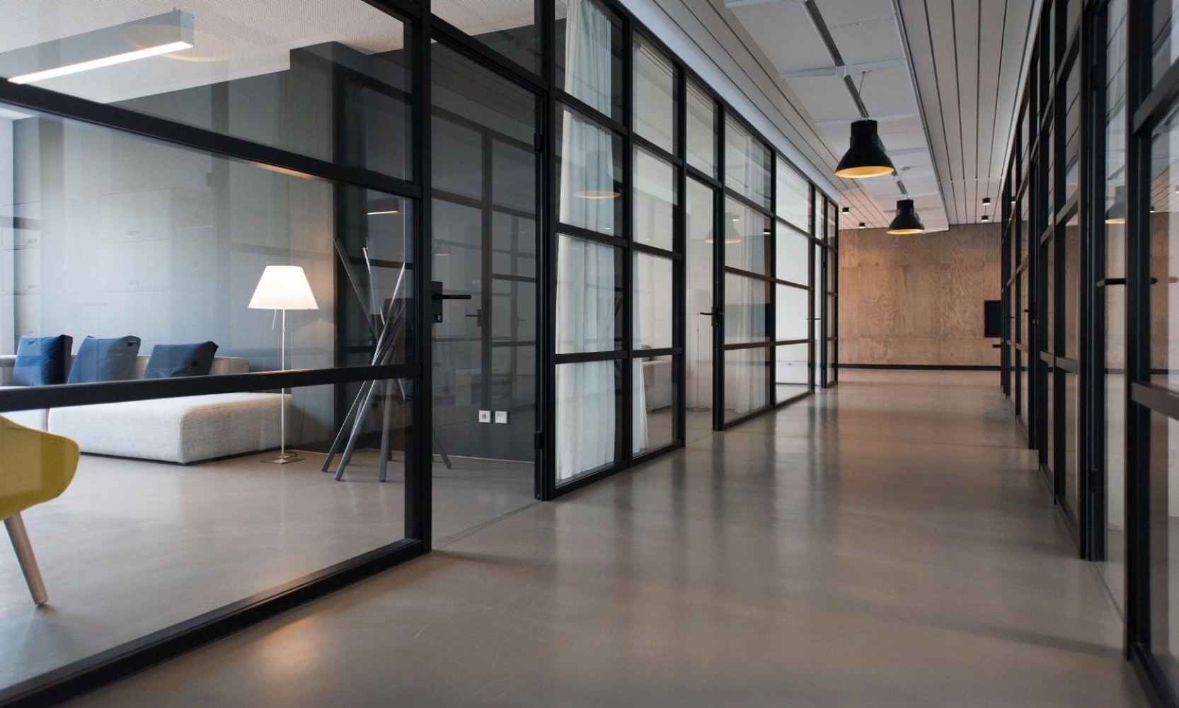 Glass Partition