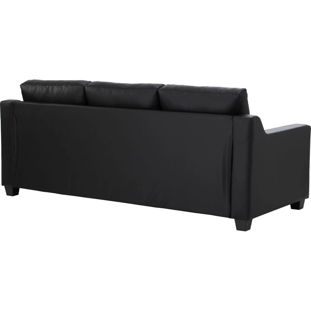 Baleno 3 Seater Sofa - Black