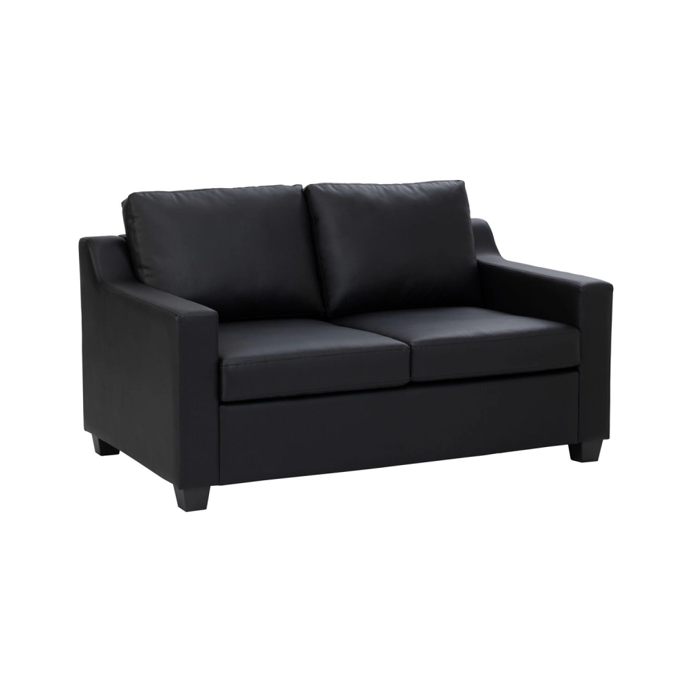 Baleno 2 Seater Sofa - Black