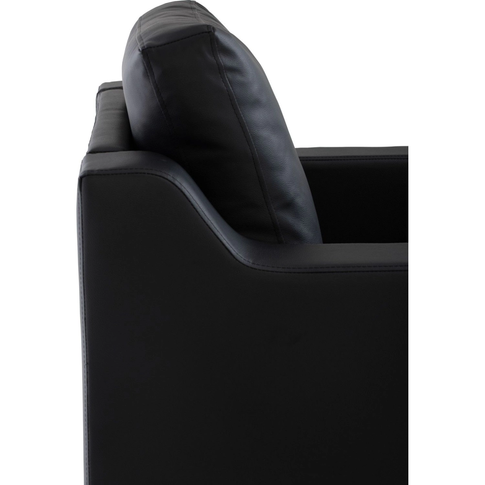 Baleno 1 Seater Sofa - Black