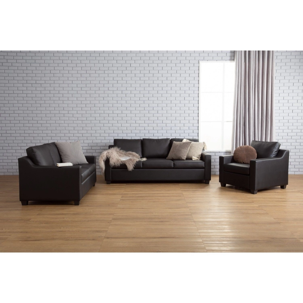 Baleno 1 Seater Sofa - Black