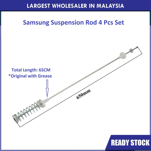 Code: 36500 SAMSUNG WA16J6750SP / WA16J6750SV / WA16N6780CV / WA16F7S9 / WA16R6380BV Absorber Damper Suspension Rod Shock Absorber Washing Machine Parts Melaka, Malaysia Supplier, Wholesaler, Supply, Supplies | Adison Component Sdn Bhd