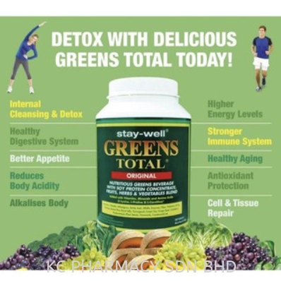 Live-Well Stay-well Greens Total Original 500g (EXP:10/09/2024)