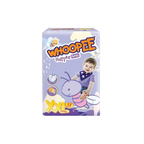 Whoopee Happee Pants 14Kg (Size XXL) 38's