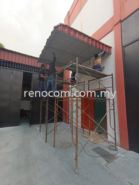  METAL DECK AWNING / ROOFING Selangor, Malaysia, Kuala Lumpur (KL), Semenyih Contractor, Service | Renocom Management