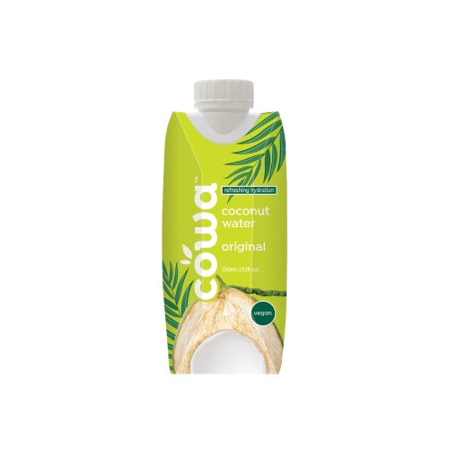 Cowa Coconut Water Original 330ml (Vegan)
