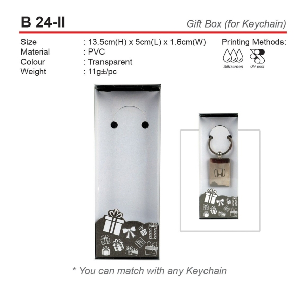 B 24-II Gift Box (for keychain) Keychain Kuala Lumpur (KL), Malaysia, Selangor, Kepong Supplier, Suppliers, Supply, Supplies | P & P Gifts PLT