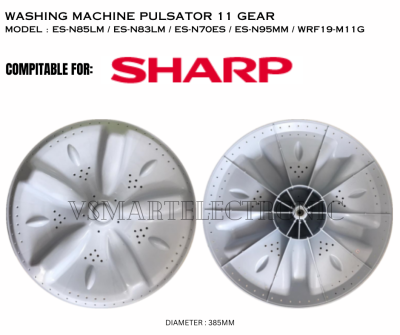 ES-N85LM / ES-N83LM / ES-N70ES / ES-N95MM / WRF19-M11G SHARP WASHING MACHINE PULSATOR 38.5CM 11G