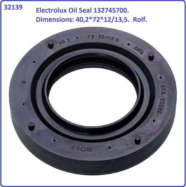 Code: 32139 Electrolux EWF14012 / EWF14023 / EWF14112 / EWF14113 / EWF1141AEWA / EWF1142BEWA / EWF11 Oil Seal / Bearing Washing Machine Parts Melaka, Malaysia Supplier, Wholesaler, Supply, Supplies | Adison Component Sdn Bhd