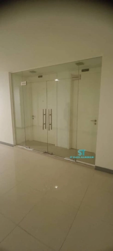 Office Tempered Glass Door