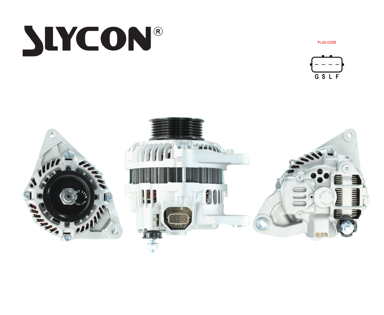 Alternator Mitsubishi Pajero i0 Y1998-Y2007 (SLYCON) 12V 90A 4Pin 6PK New