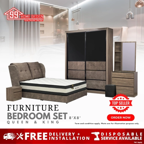 BRS6767 (BD997) BEDROOM SET