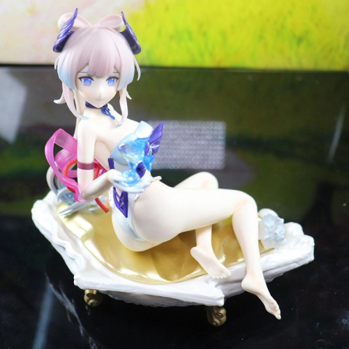 Genshin Impact Sangonomiya Kokomi Swimsuit Anime Model Figure CPU Desktop Decoration