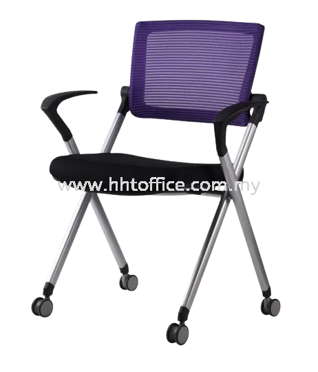 Axis 228 - Mesh Foldable Training Chair with Armrest
