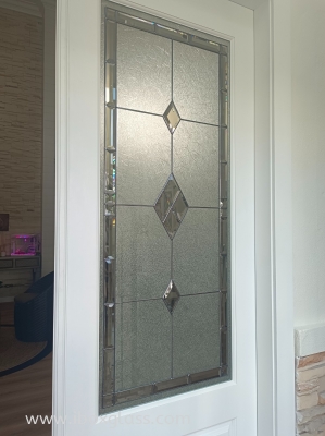 Stained Glass Overlay Door